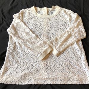 FINAL PRICE Vintage Looking Lace Top